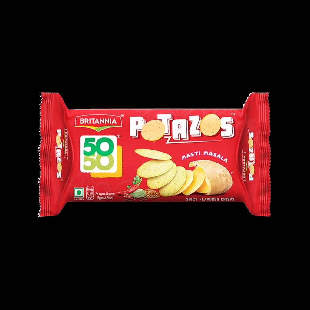 Britannia Potazos 50/50 100 GM