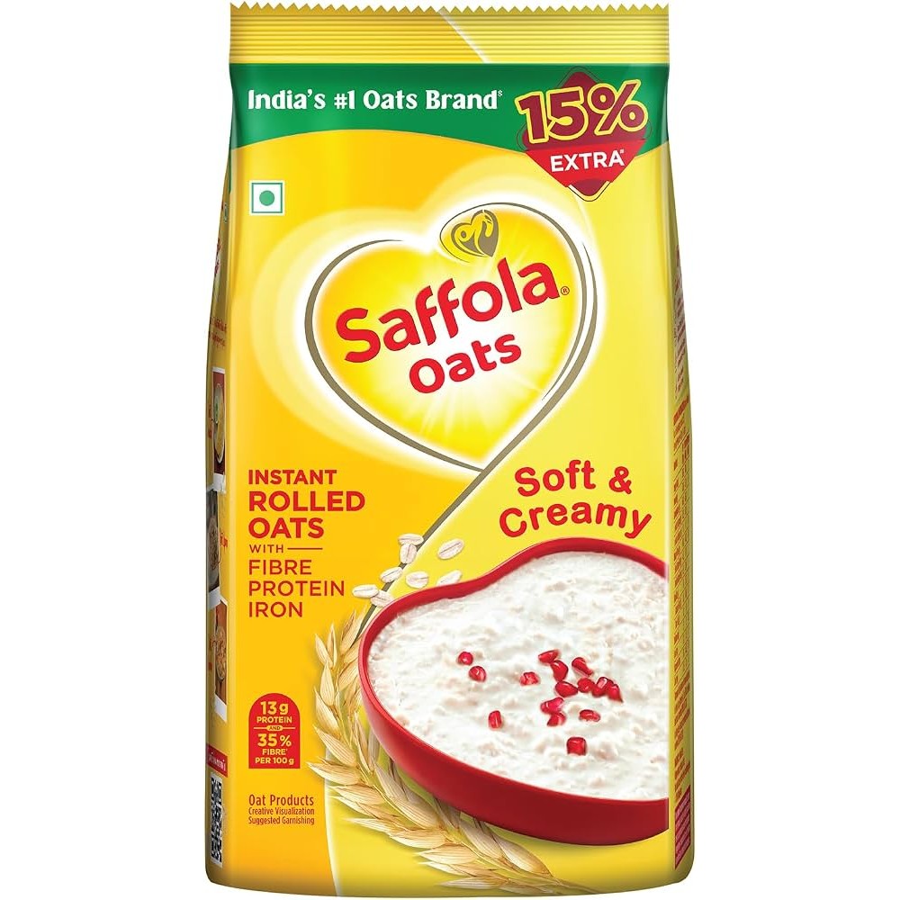 PLAIN OATS SAFFOLA 400 GM