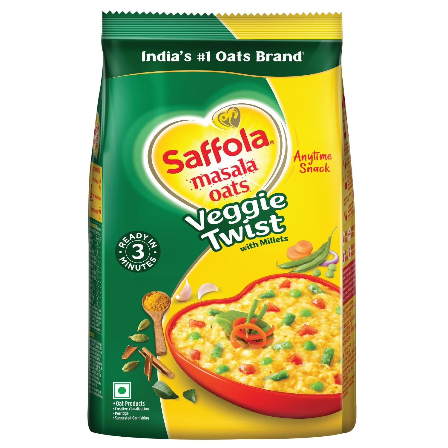 SAFFOLA MASALA OATS 400 GM