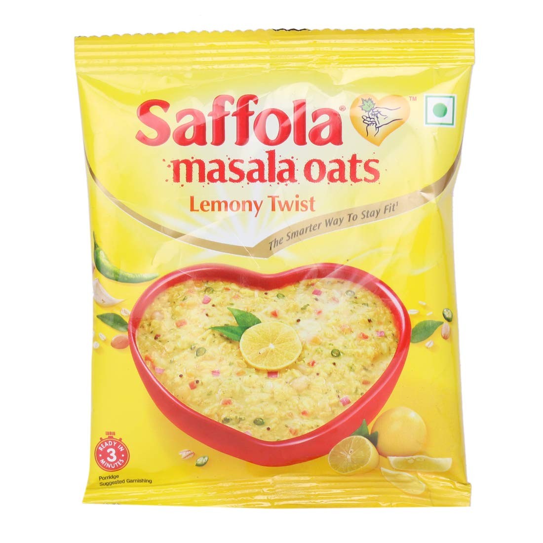 SAFFOLA OATS LEMONY TWIST 39 GM