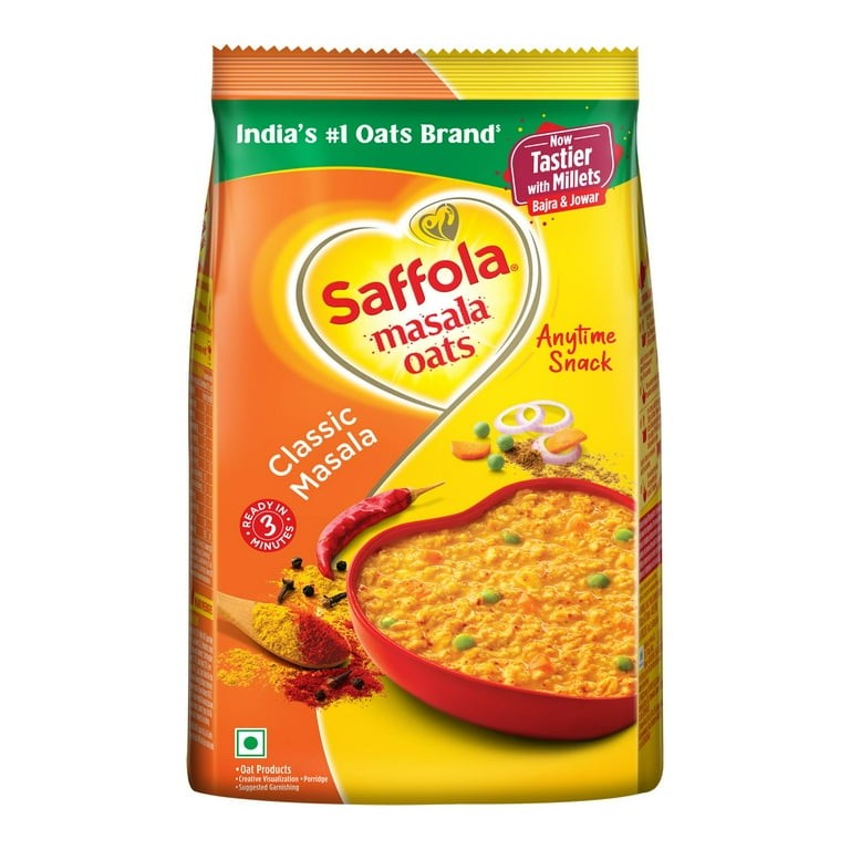MASALA OATS SAFFOLA 17 OZ