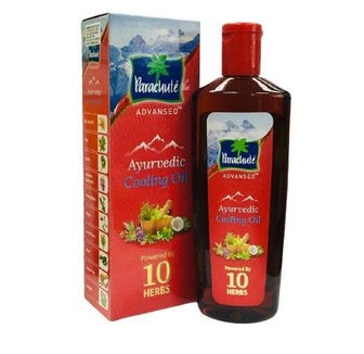 Parachute Ayurvedic Cooling Oil Powered By 10Herbs 200 ML