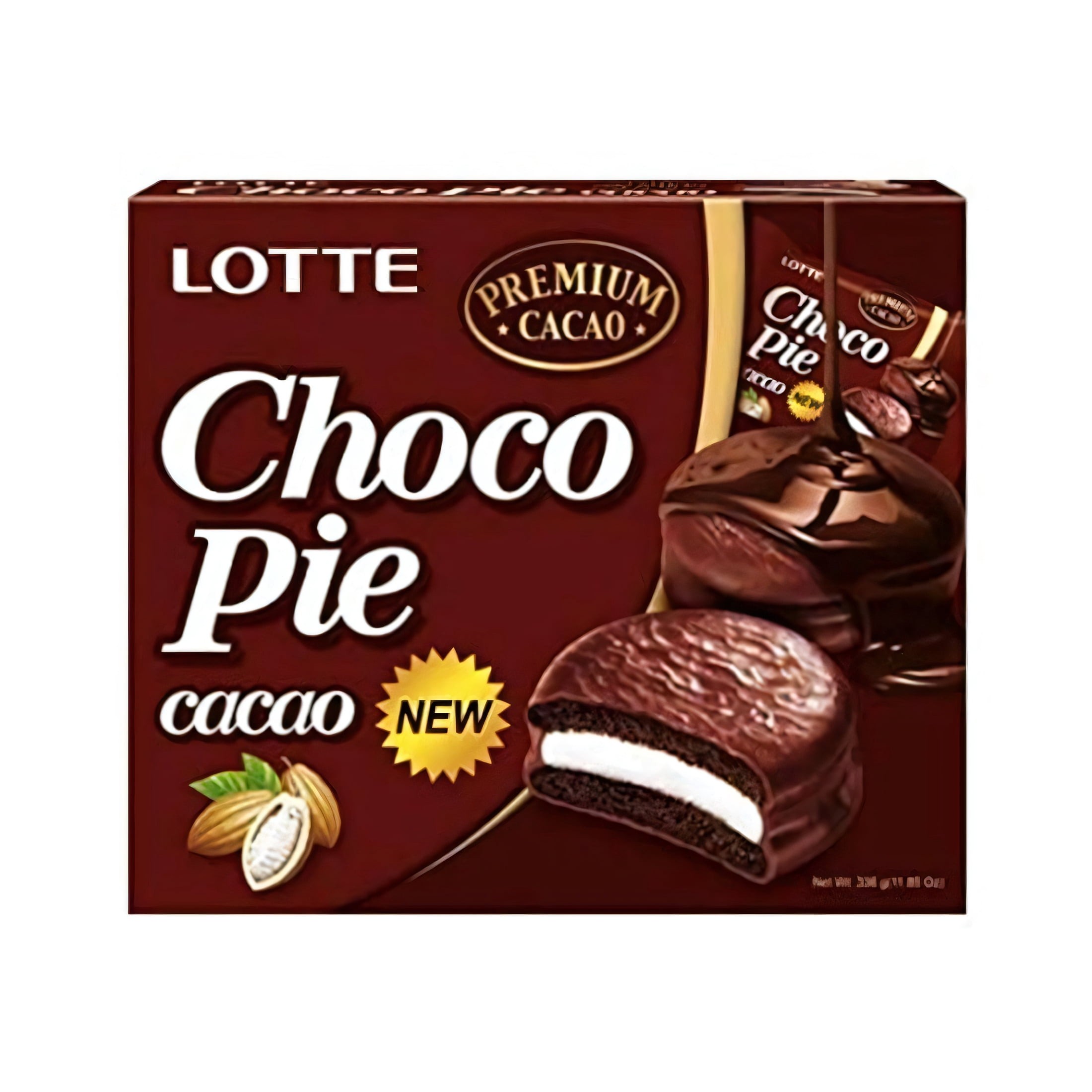 LOTTE CHOCO PIE CHOCO BRUST 336 GM
