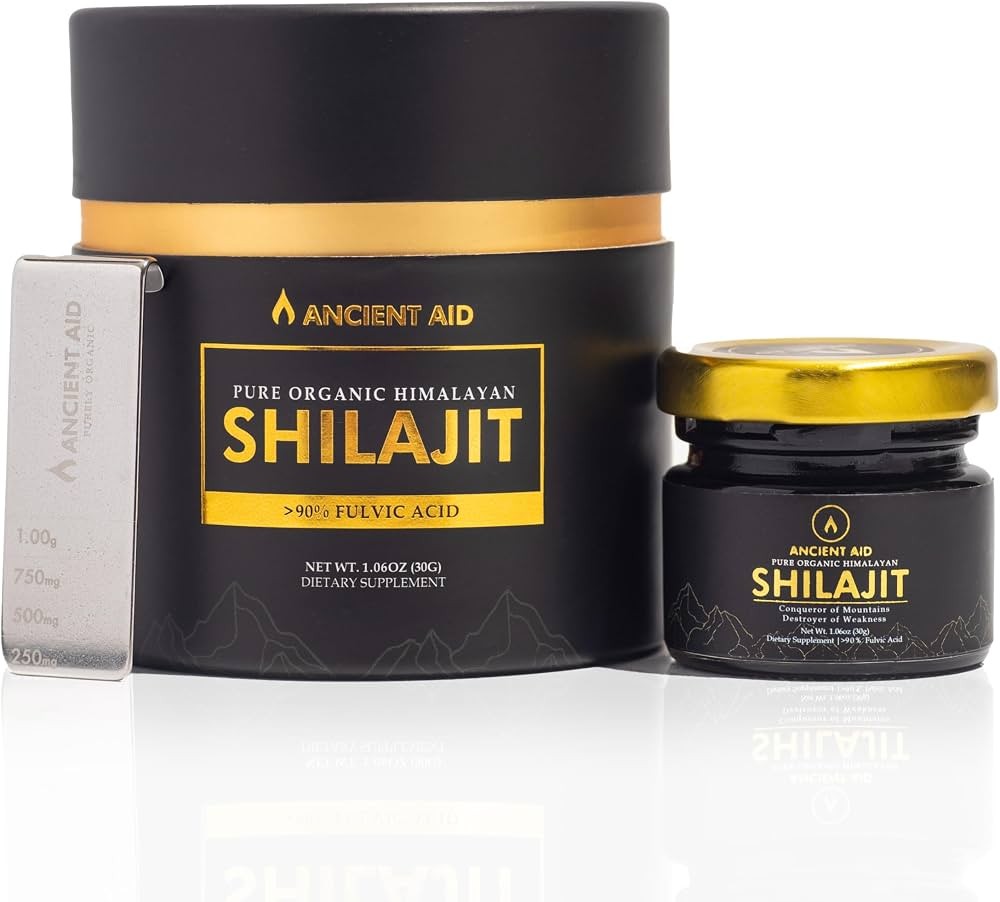 HIMALAYAN Shilajit,Organic Extremely POTENT Fulvic 60 SERVINGS 60 COUNT
