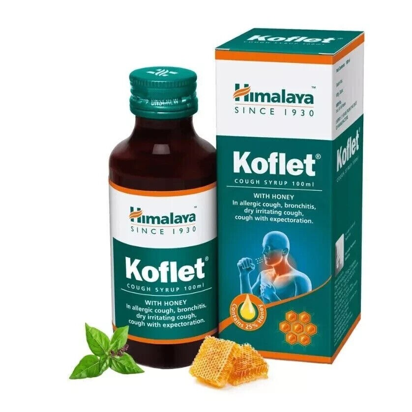 HIMALAYA KOFLET COUGH SYRUP WITH HO 100 ML