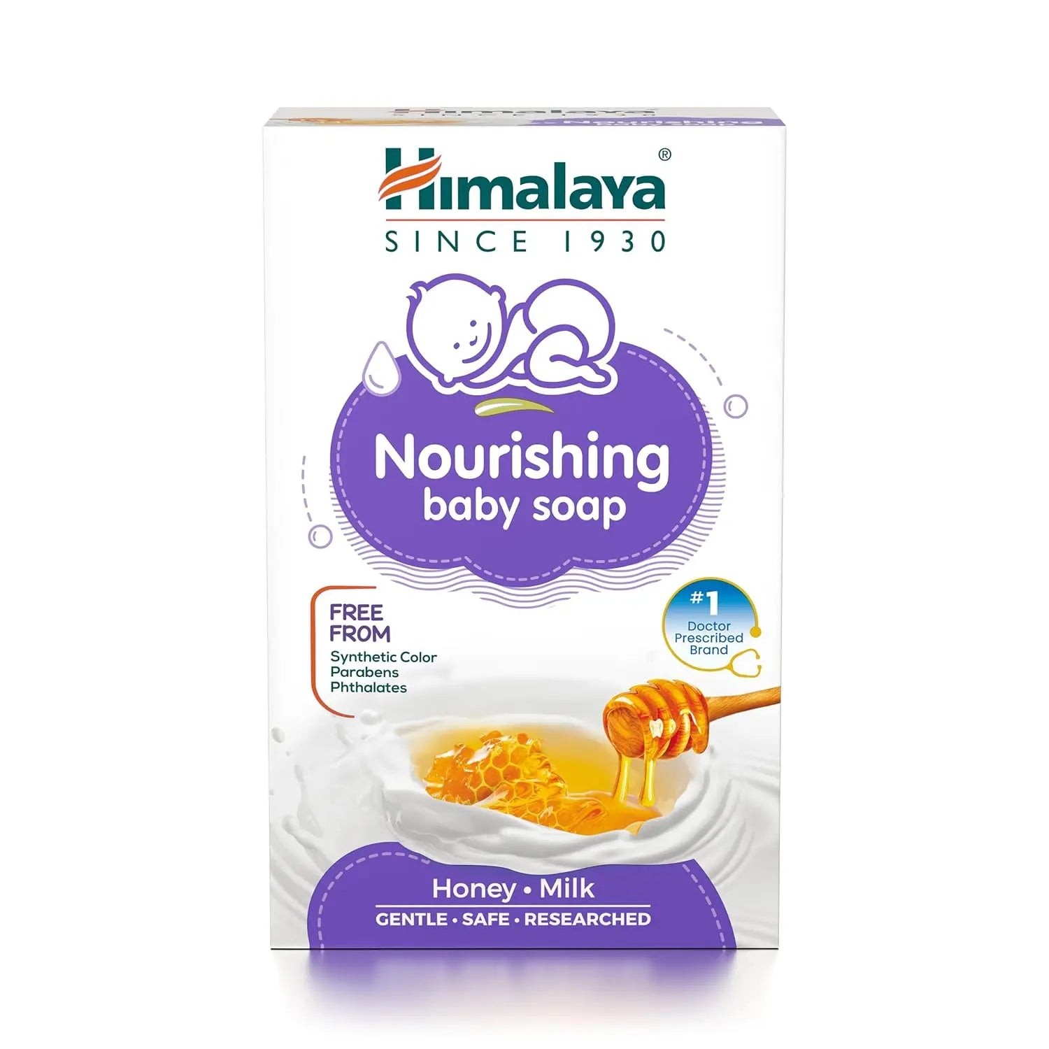 HIMALAYA BABYSOAP NOURISH 125 GM