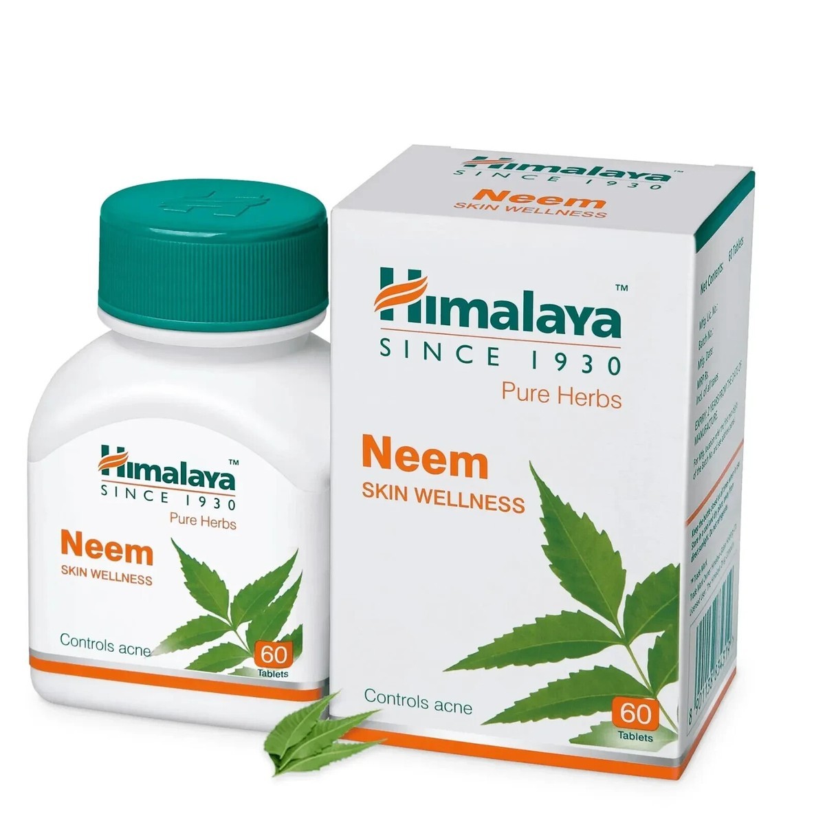 HIMALAYA NEEM 60 TABLETS 1 EACH