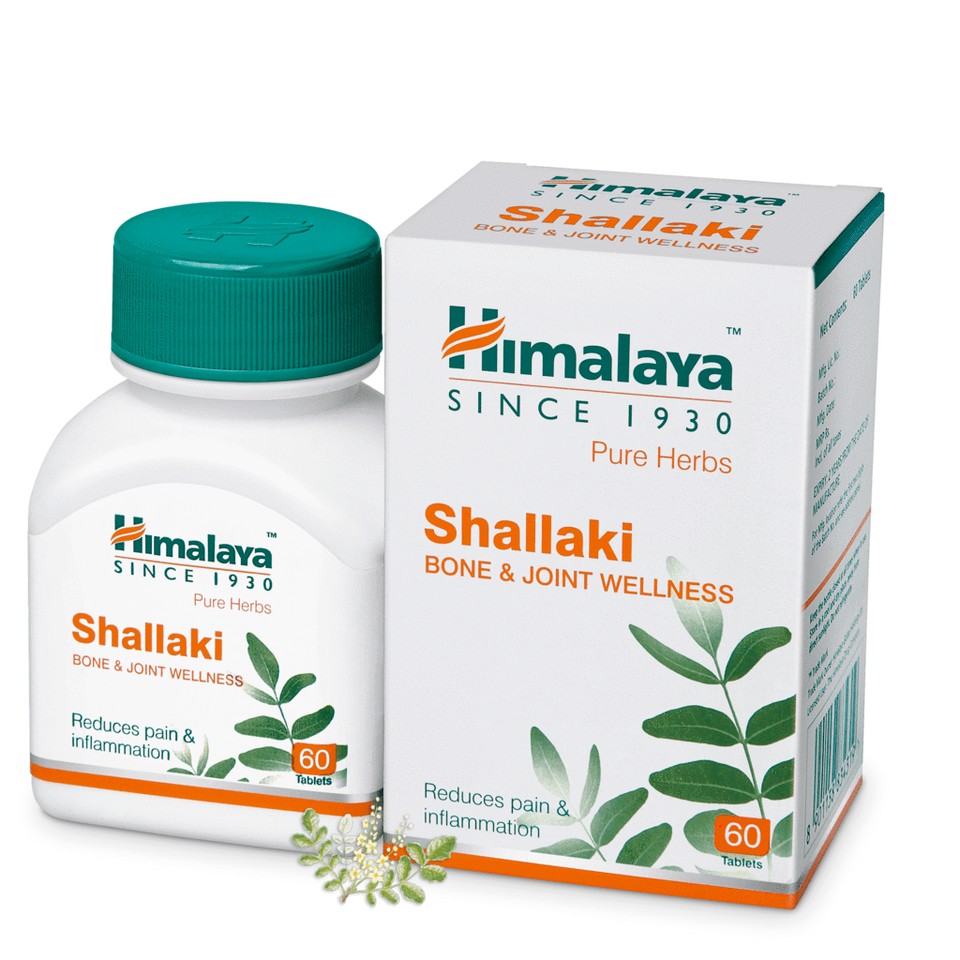 SHALLAKI TABLETS HIMALAYA 60 TAB 1 EACH