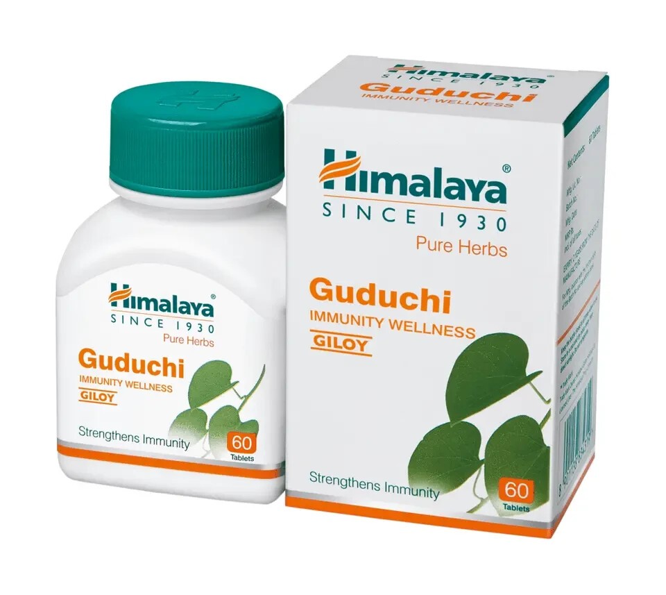 GILOY TABLETS HIMALAYA 60 COUNT