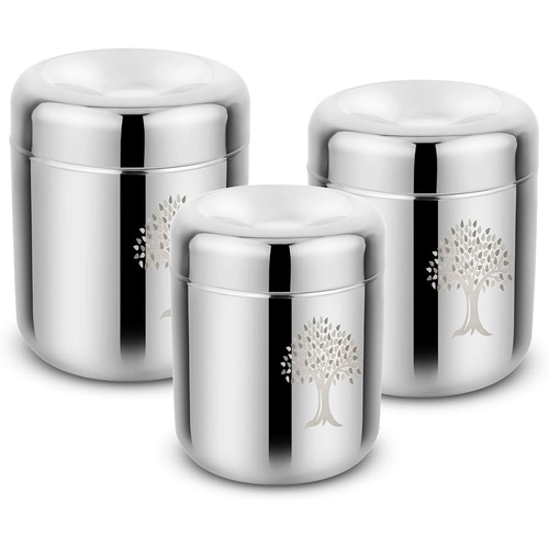 Stainless Steel Canister Set 3 PCS