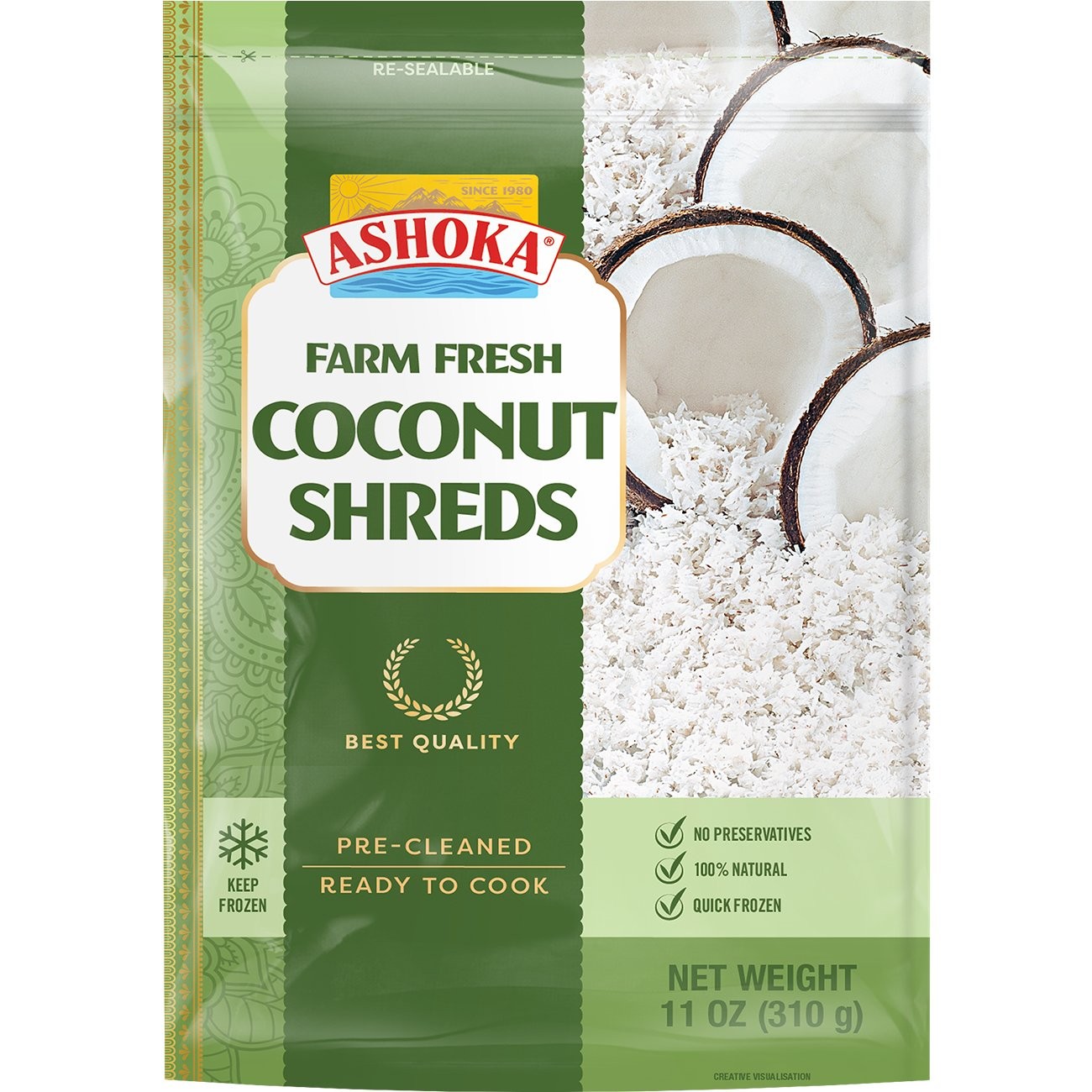 Ashoka Coconut Shreds 310 GM