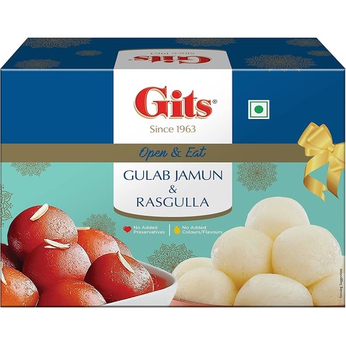 SF GITS COMBO PACK GULAB JAMUN & RASGULLA 500 GM