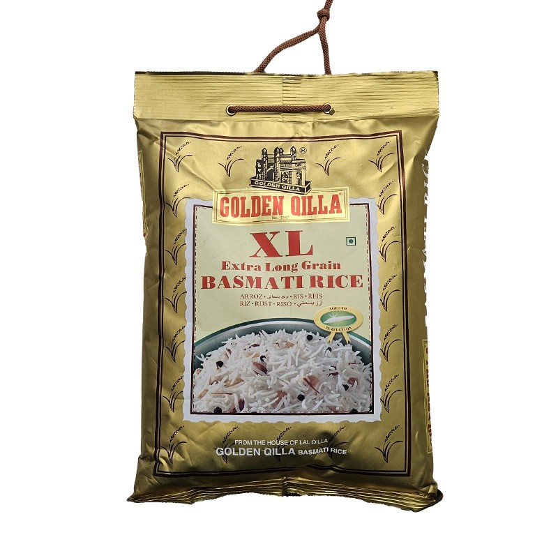GOLDEN QILLA XL BASMATI RICE  10 LBS