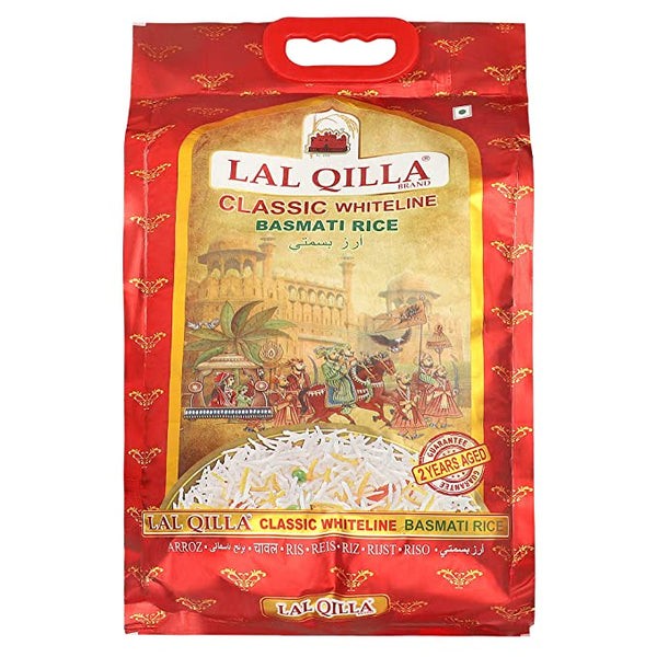 LAL QILLA CLASSIC WHITELINE BASMATI RICE 10 LBS