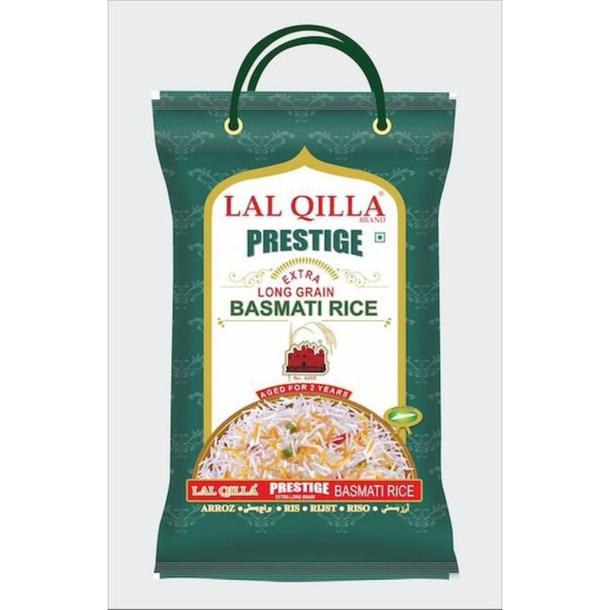LAL QILLA, BASMATI RICE PRESTIGE  10 LBS
