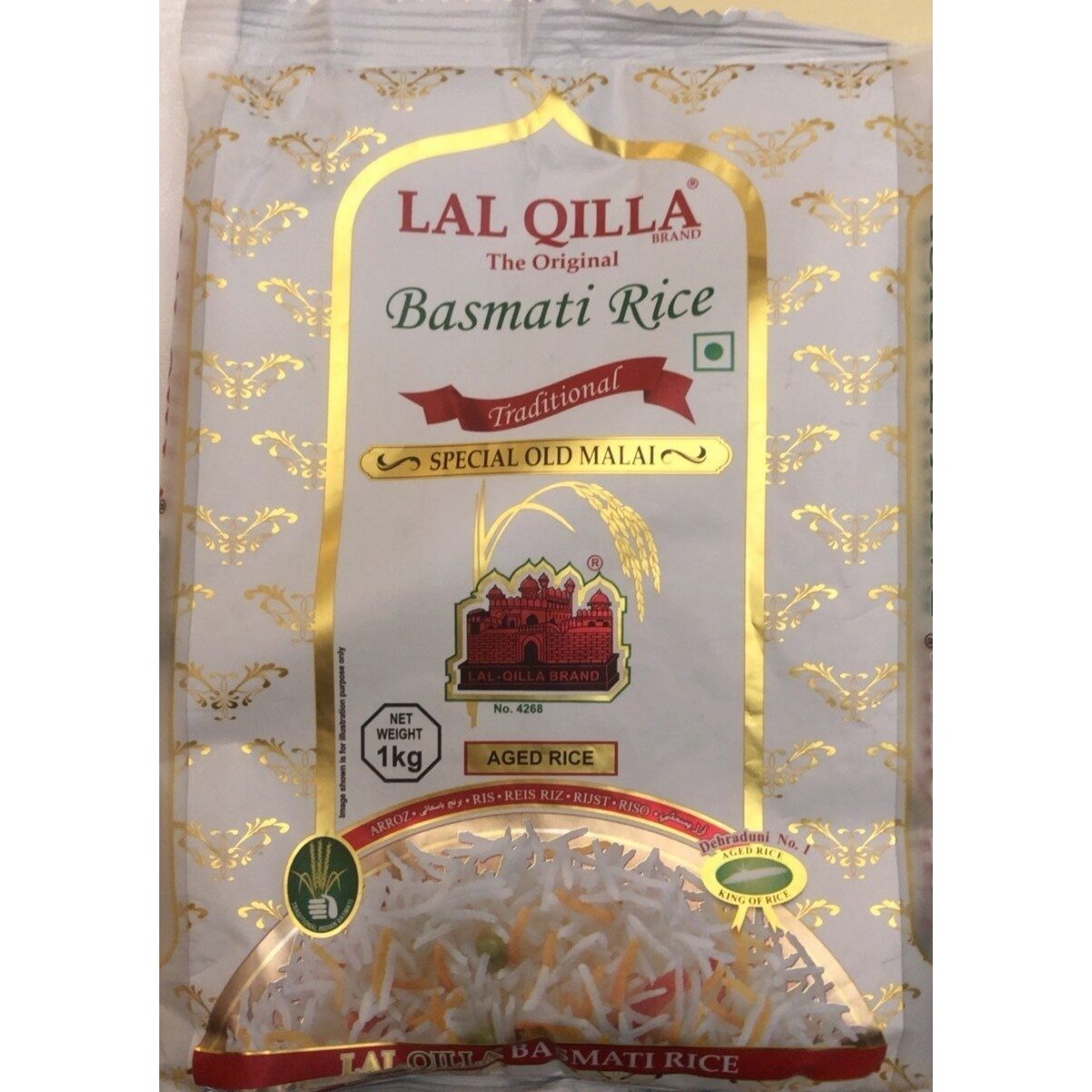LLQ Traditional Old Malai Basmati Rice 2 LBS