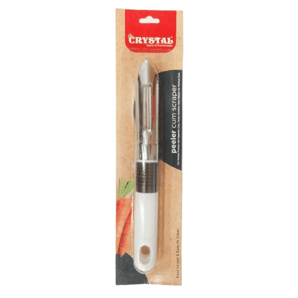 CRYSTAL PEELER CUM SCRAPPER 1 COUNT
