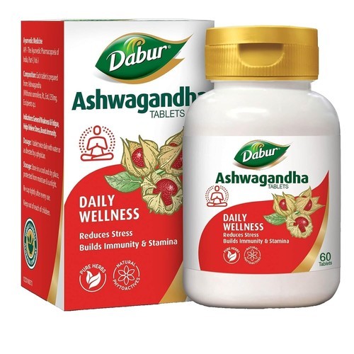 ASHWAGANDHA TABLET HIMALAYA 60 COUNT