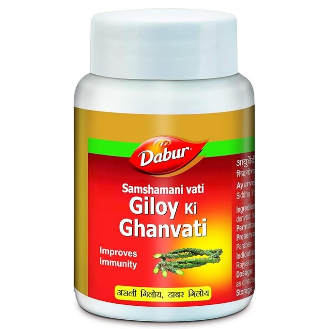 DABUR GILOY GHANVATI 100 PCS