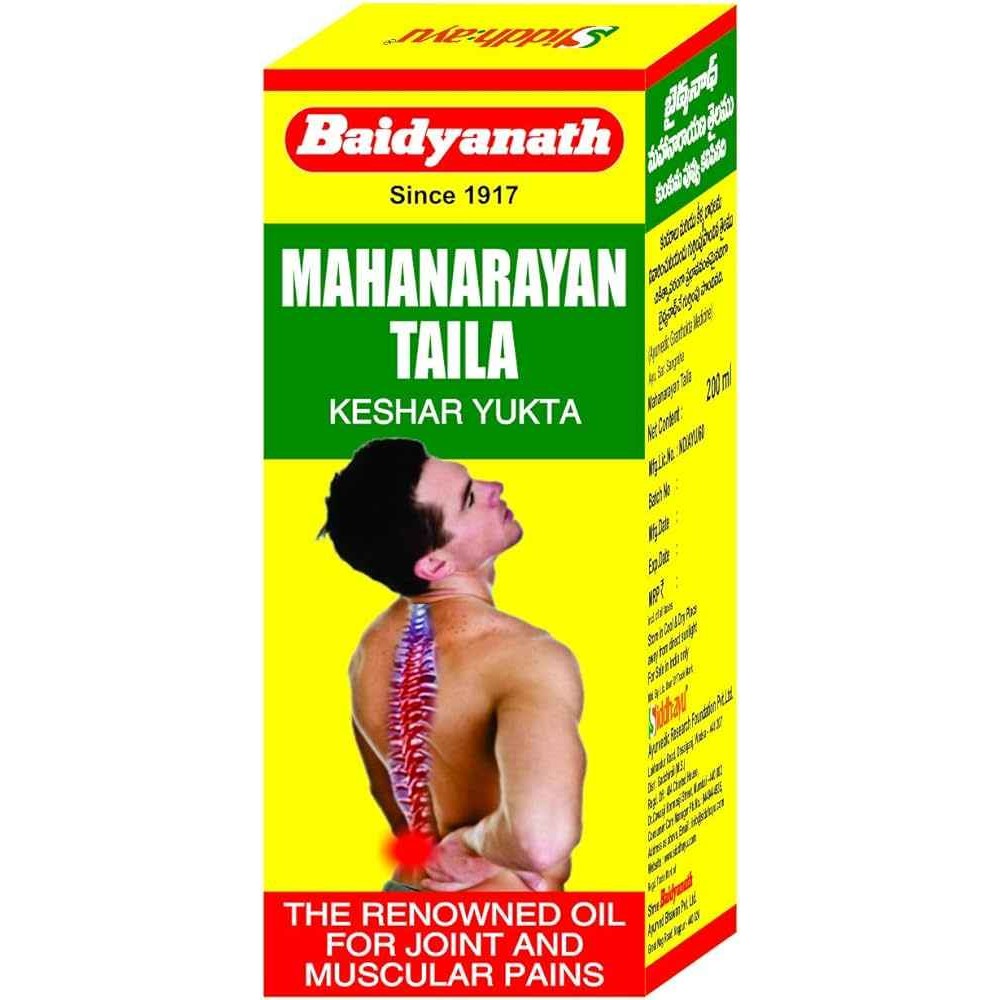 MAHANARAYAN TEL BAIDYANATH 200 ML