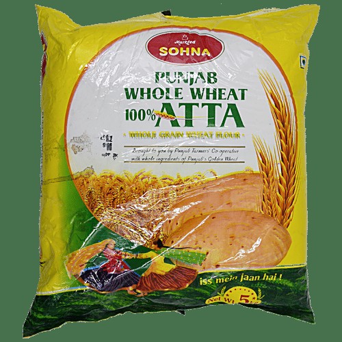 SOHNA WHOLE WHEAT ATTA 5 KG