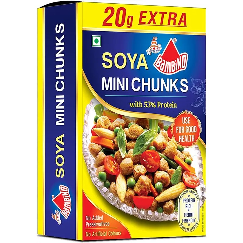BAMBINO SOYA CHUNKS 220 GM