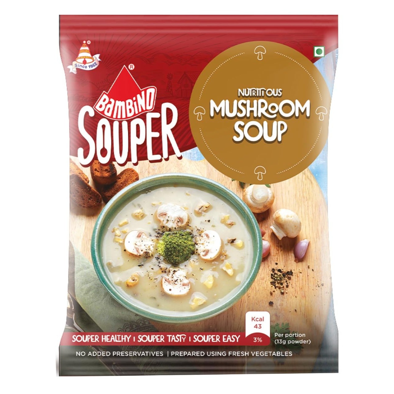 Bambino Mushroom Soup 50 GM