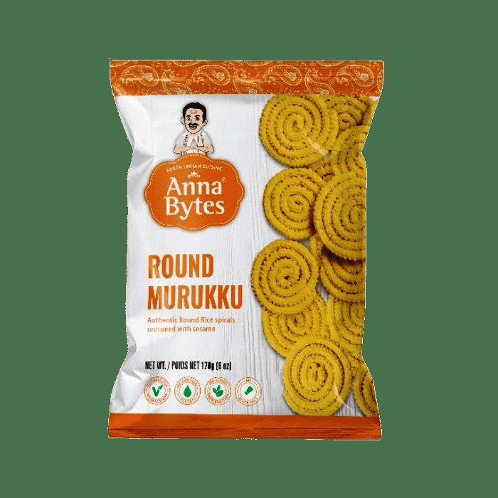 ANNABYTES ROUND MURUKKU 6 OZ