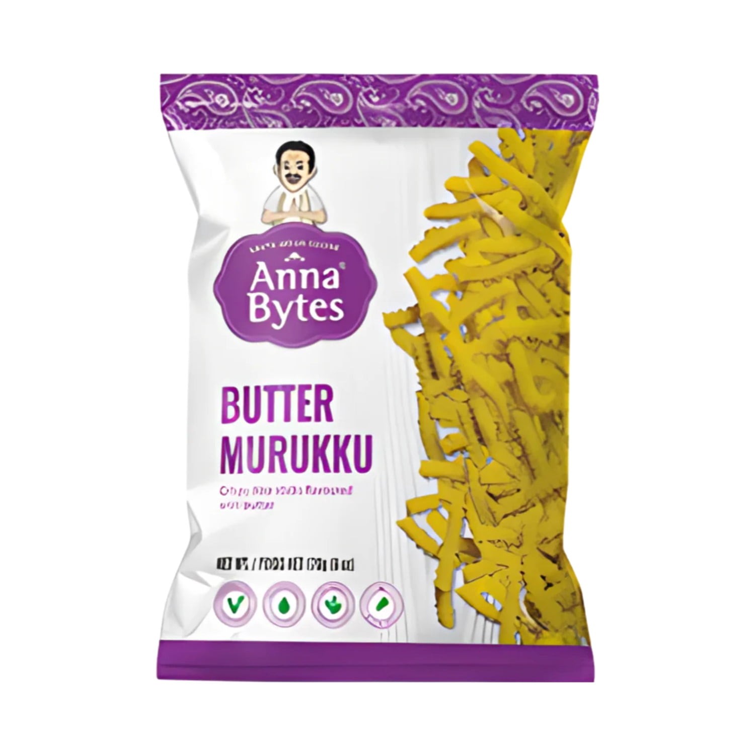 ANNABYTES BUTTER MURUKKU 6 OZ