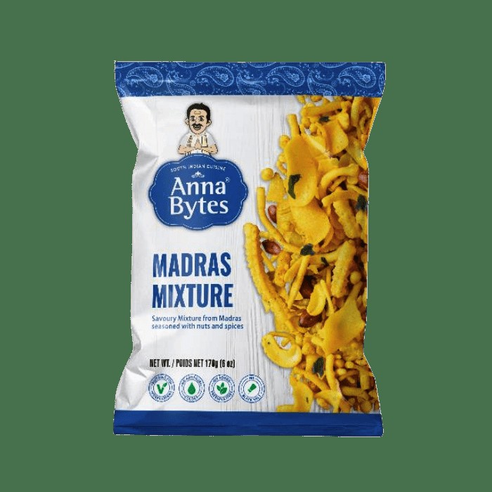 ANNA BYTES MADRAS MIXTURE  170 GM