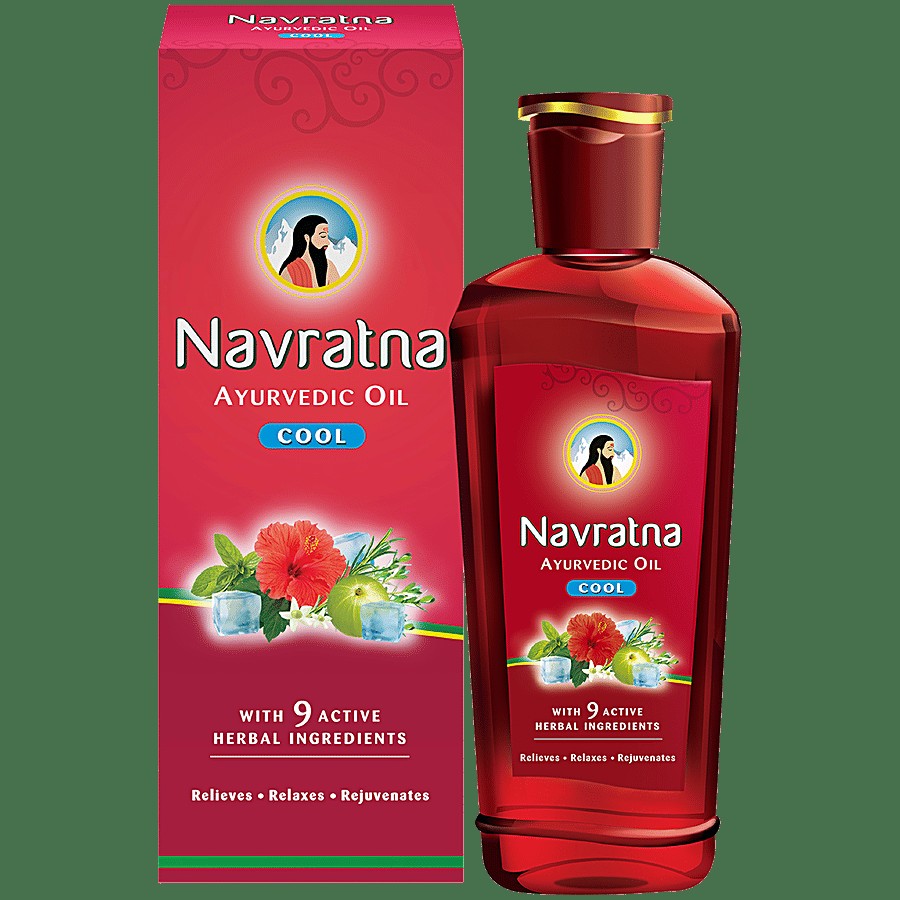 HIMANI NAVRATNA HERBAL OIL 500 ML