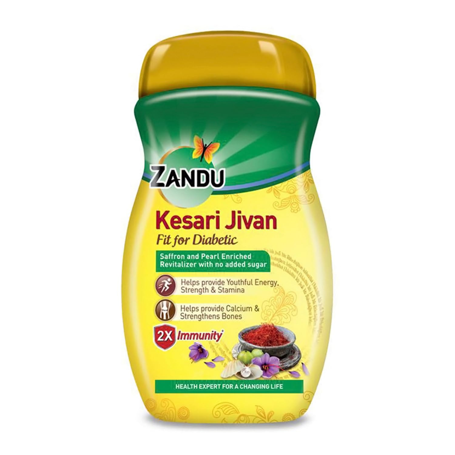 ZANDU KESARI JIVAN FIT FOR DIABETIC 900 GM