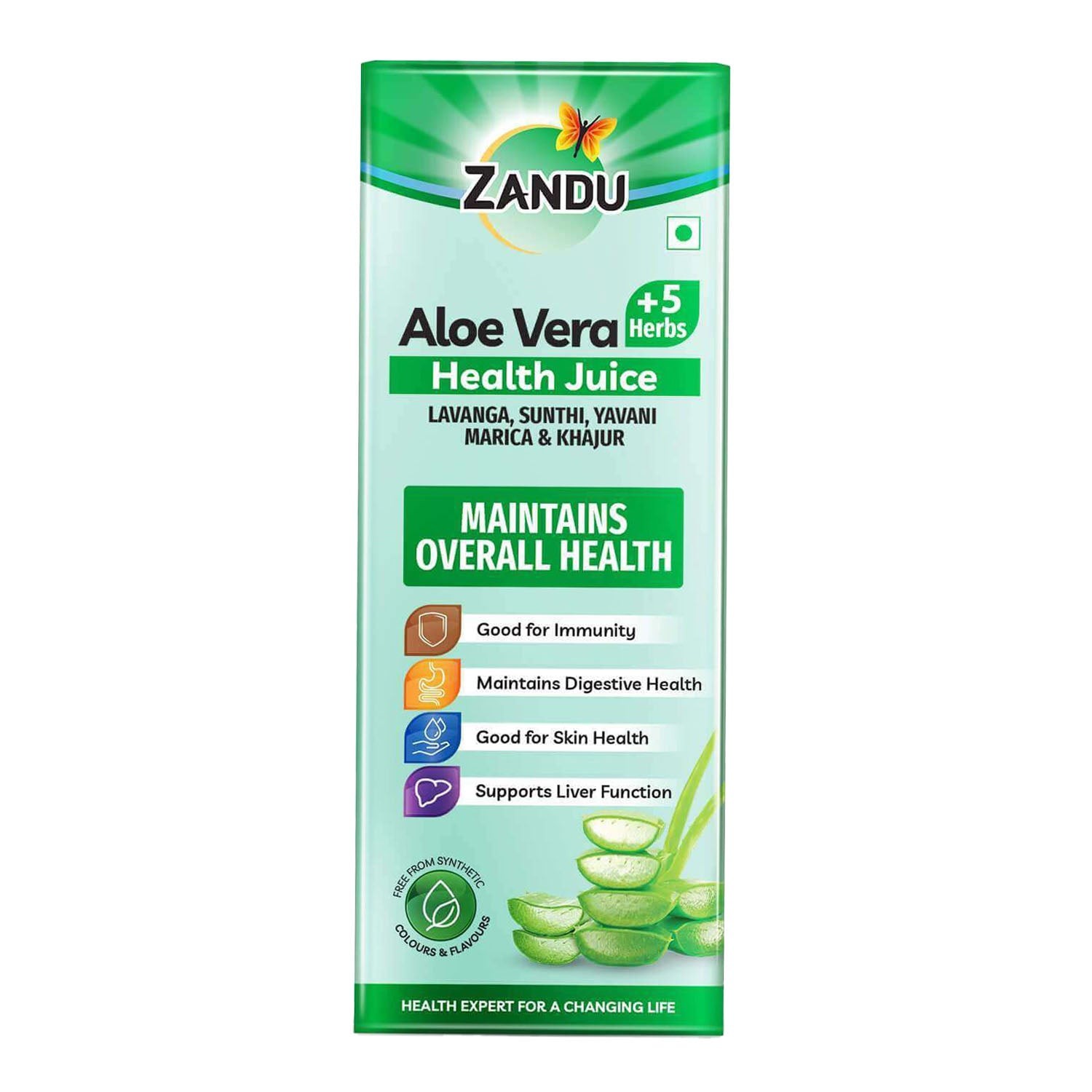 Zandu Aloe Vera Juice 1 LTR