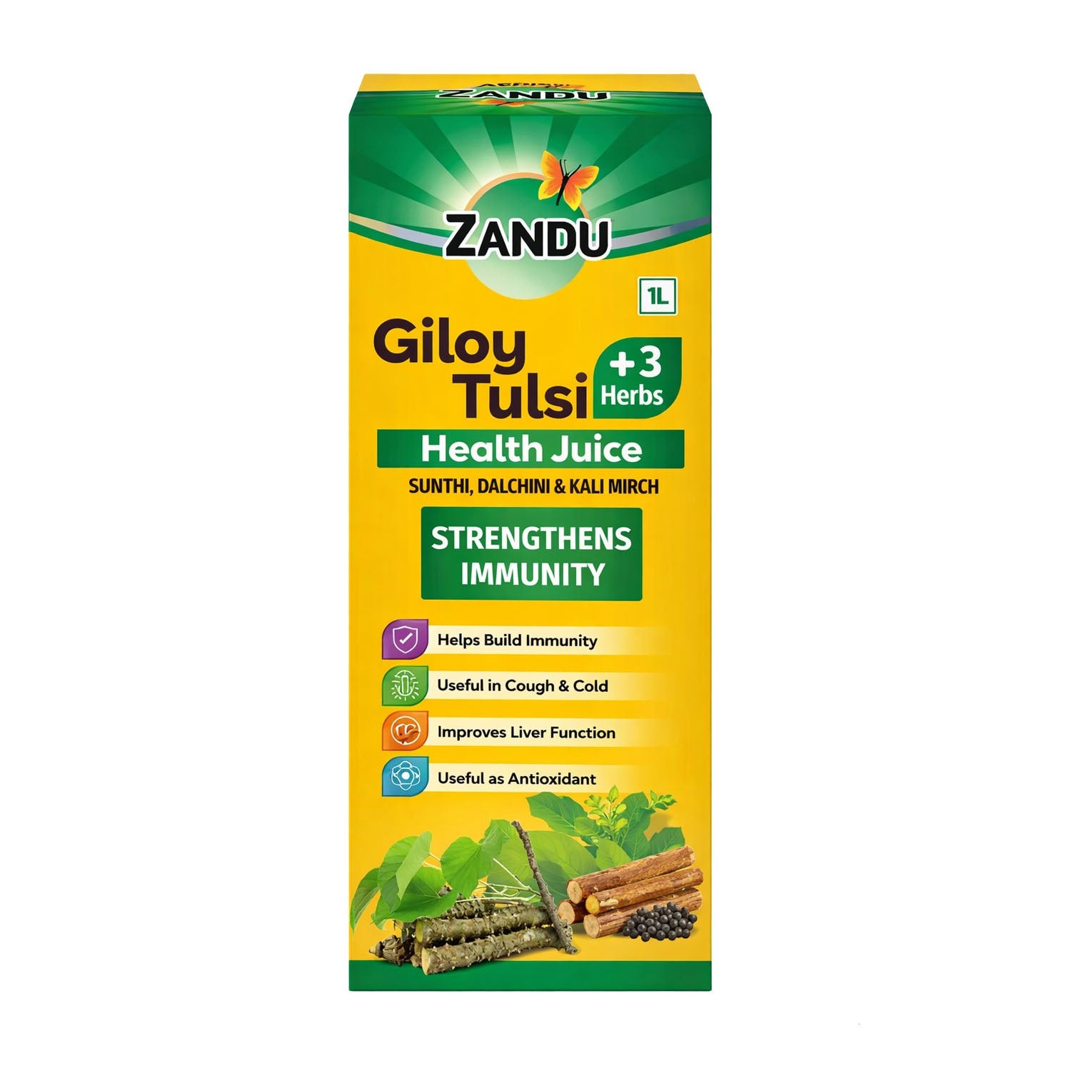 ZANDU GILOY TULSI JUICE 1 LTR