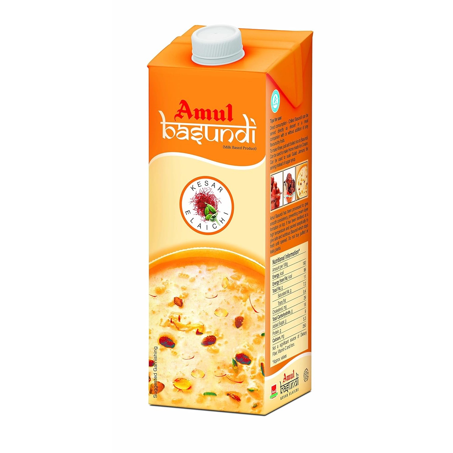 AMUL BASUNDI 1 LTR