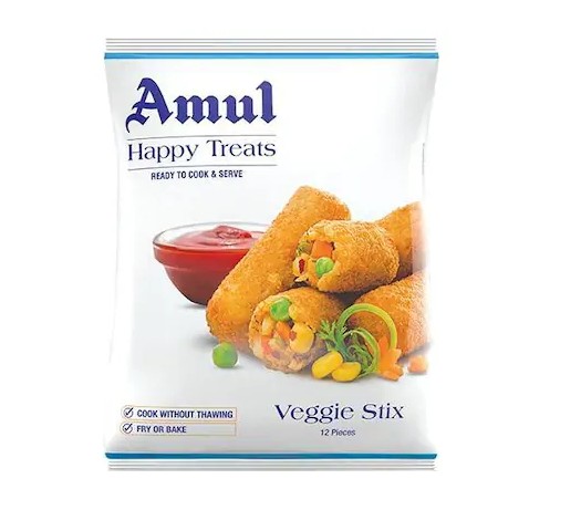 AMUL VEGGIE STIX 12 PCS