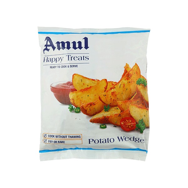 AMUL POTATO WEDGES 400 GM