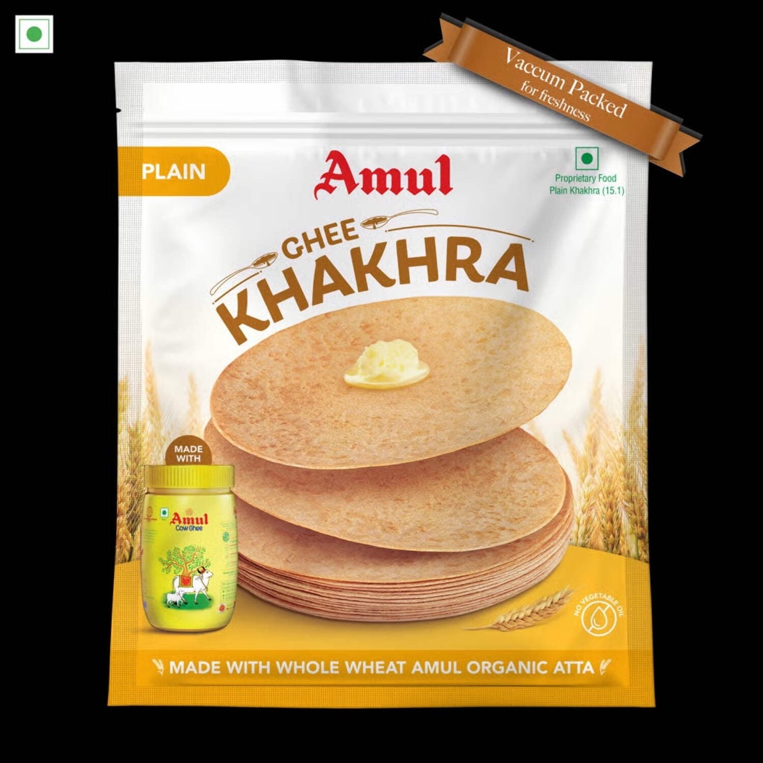 AMUL GHEE KHAKHRA PLAIN 7 OZ