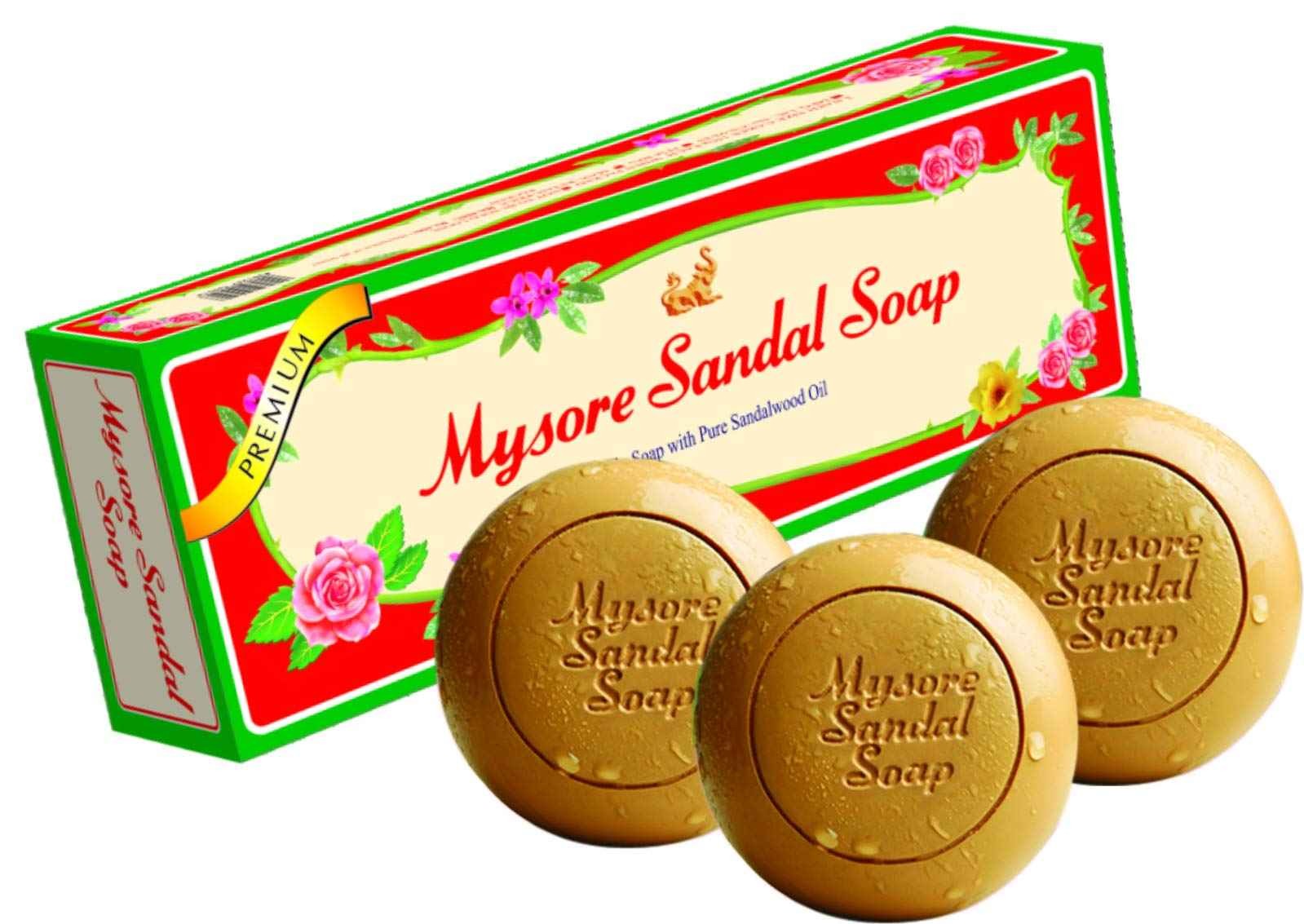 Mysore Sandal Soap Trio 3 PCS
