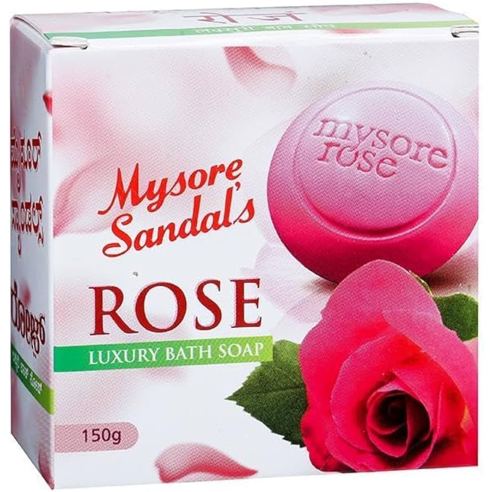 Mysore Sandal Rose Soap 150 GM