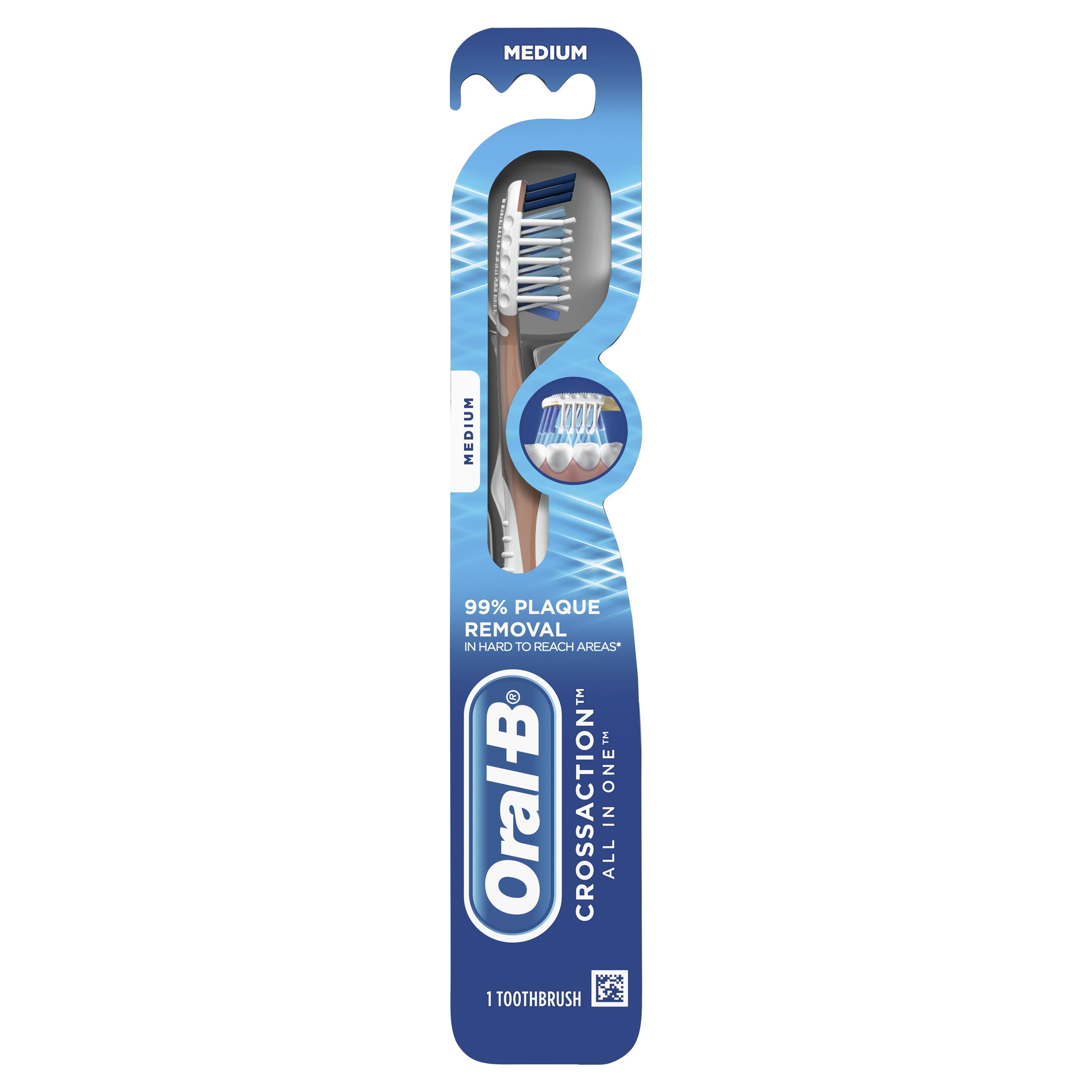 ORAL B TOOTHBRUSH 1 COUNT