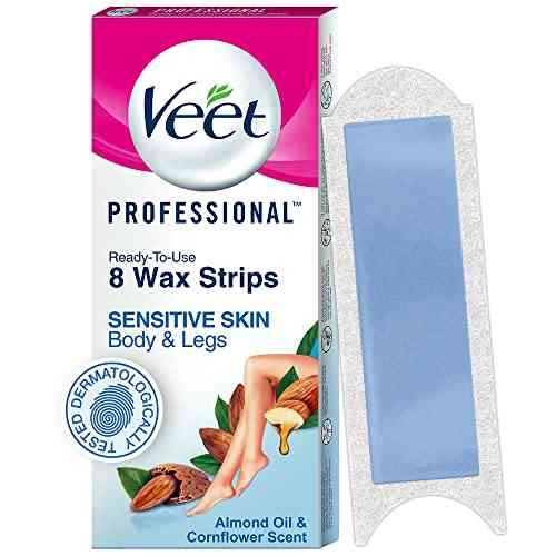 Veet Almond Strips 8pc 8 PCS