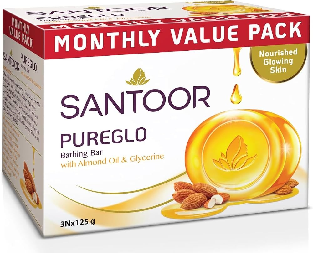 Santoor Glycerine Soap 100 GM