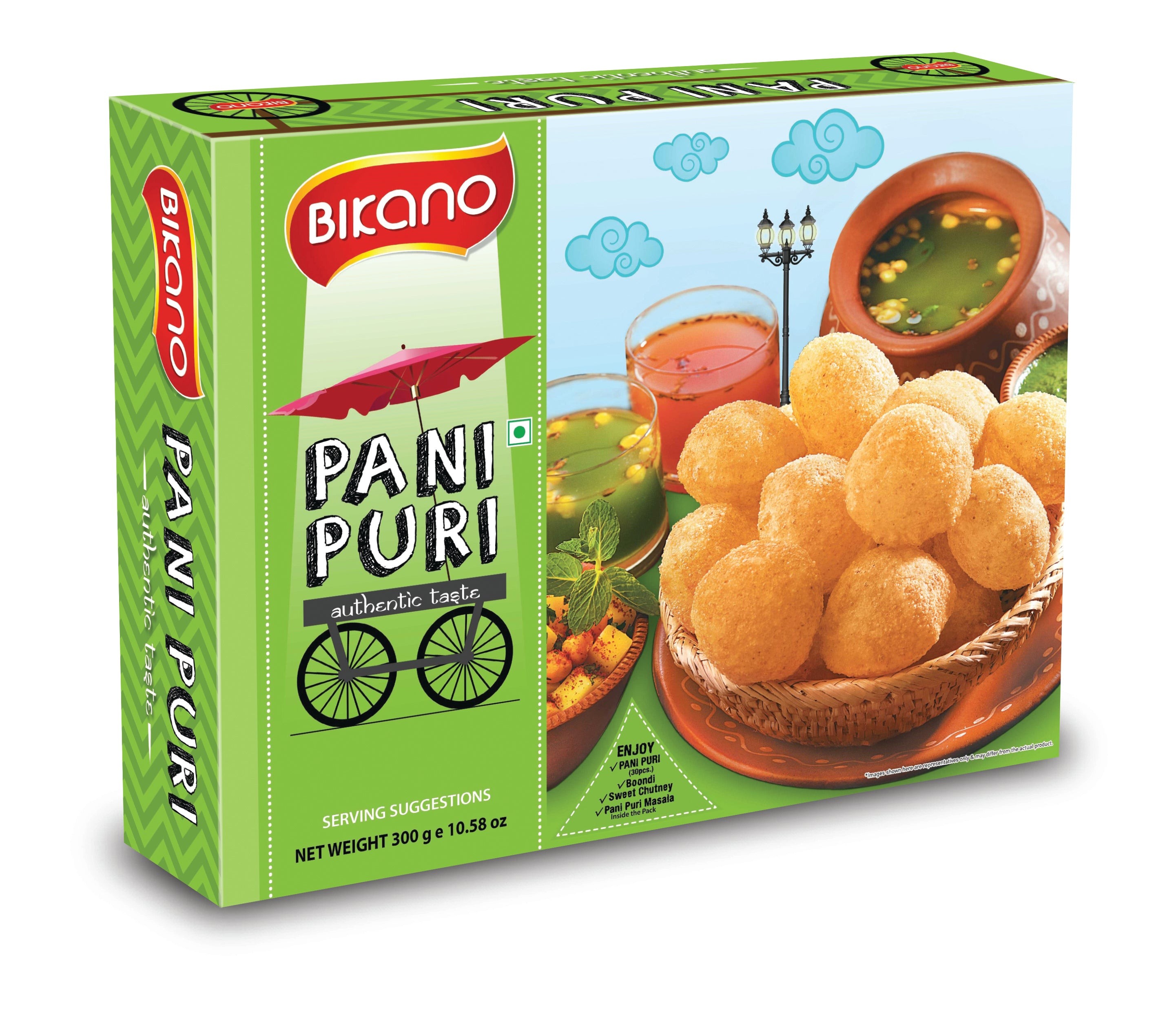 BIKANO PANI PURI 300 GM