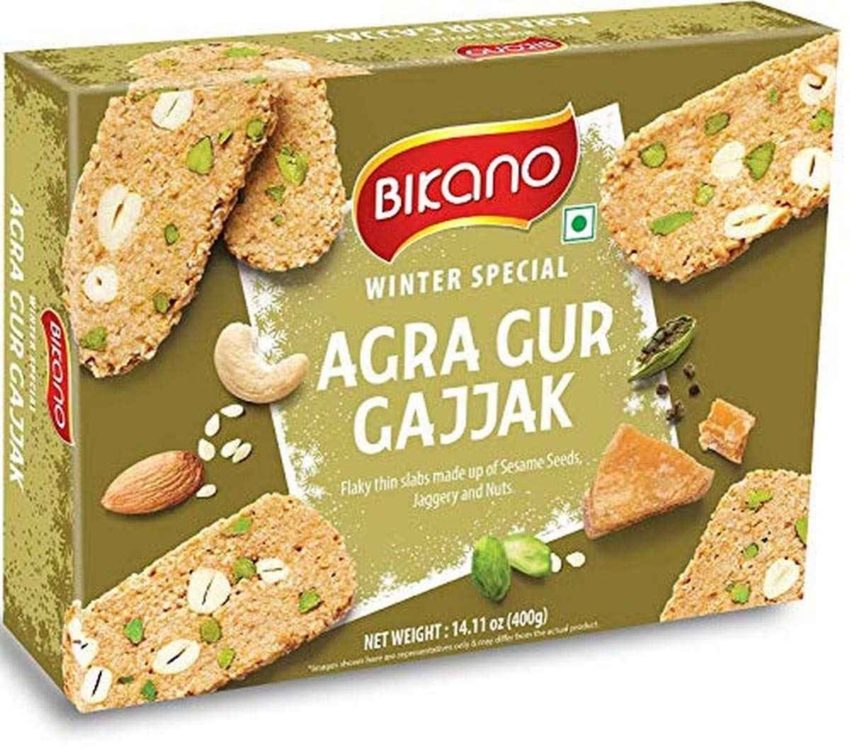 Bikano Agra Gur Gajjak 400 GM
