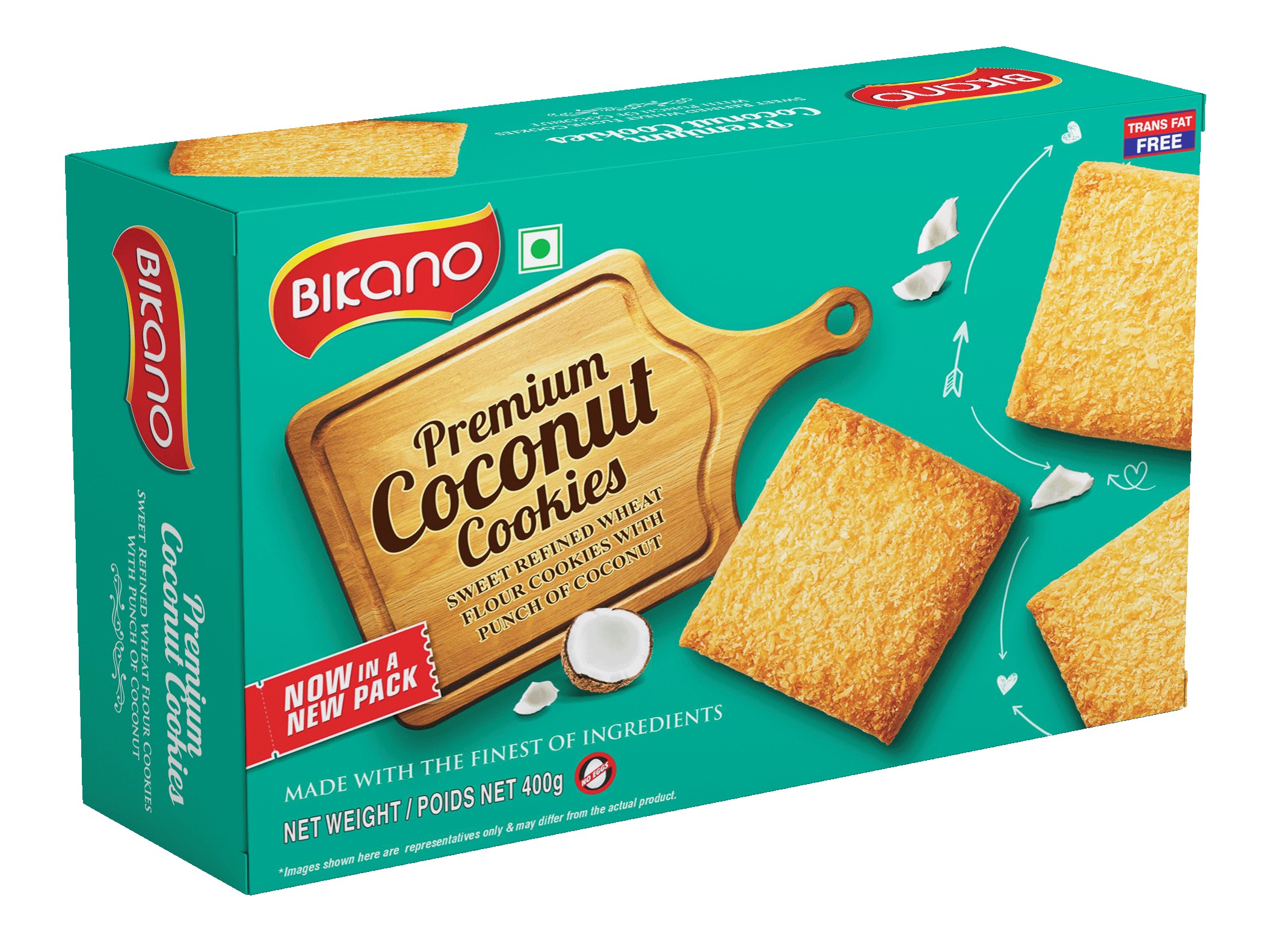 Bikano Coconut Cookies 400 GM