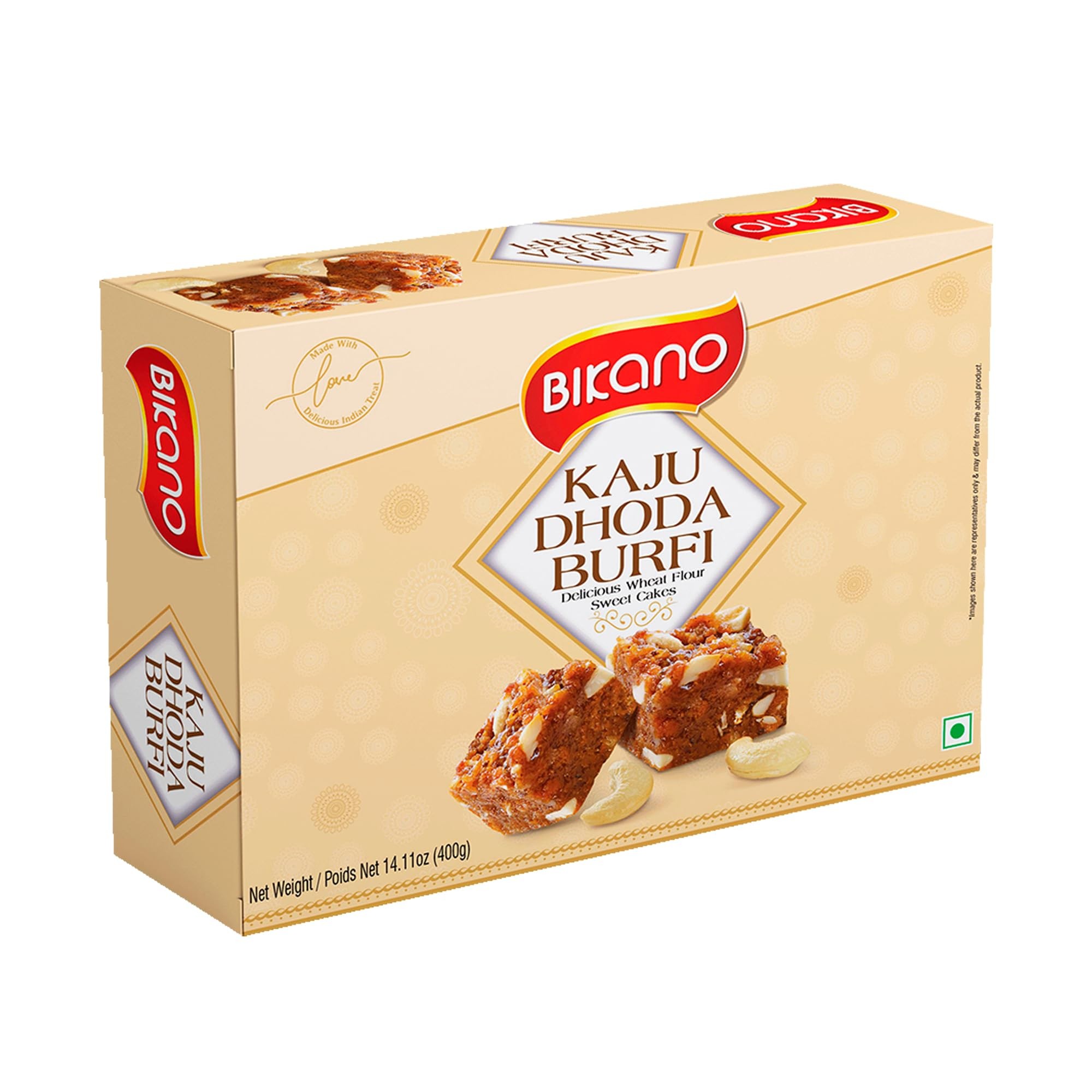 BIKANO DHODA BARFI 400 GM