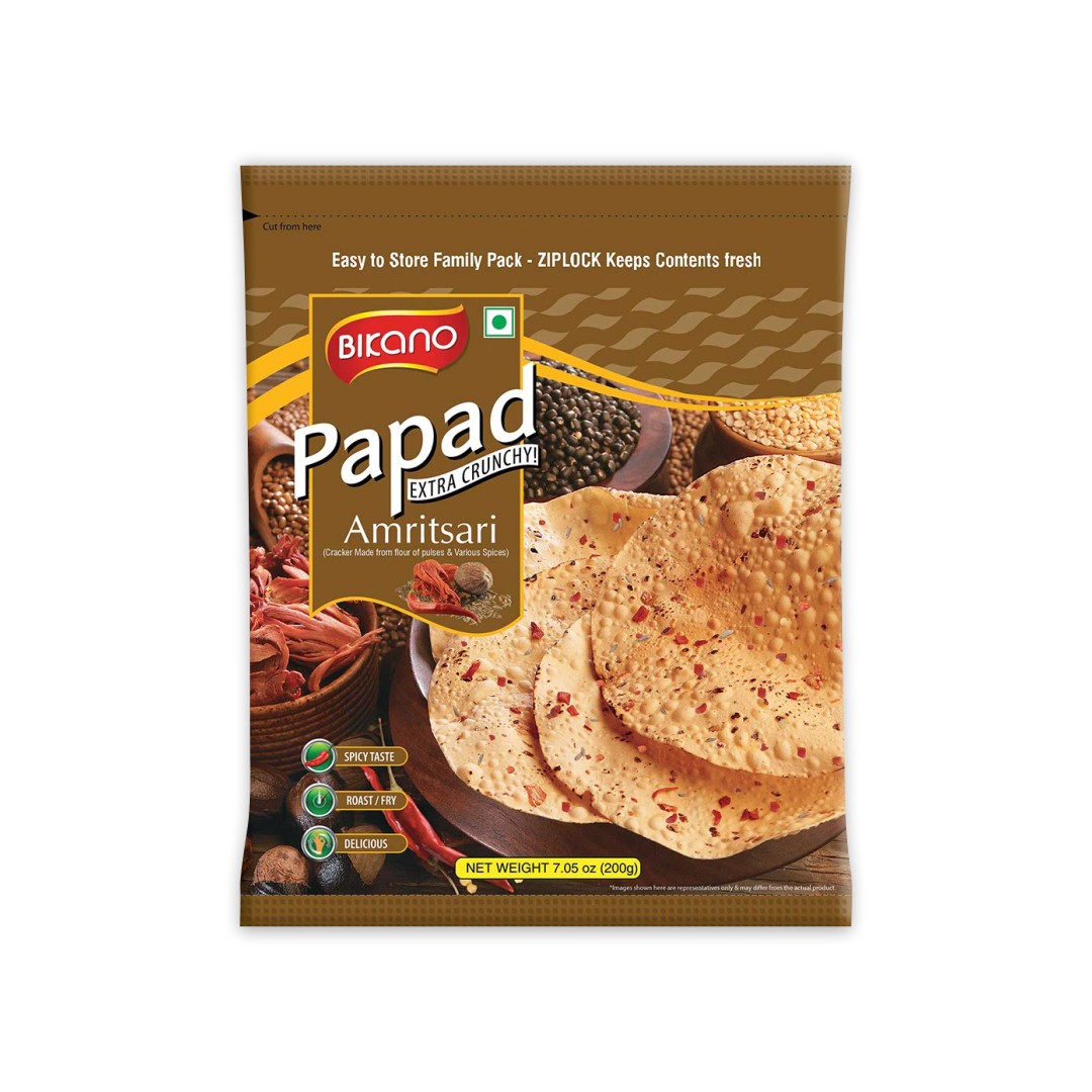 BUKANO PAPAD AMRITSARI  200 GM