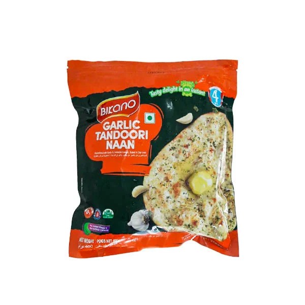 Bikano Garlic Naan 400 GM