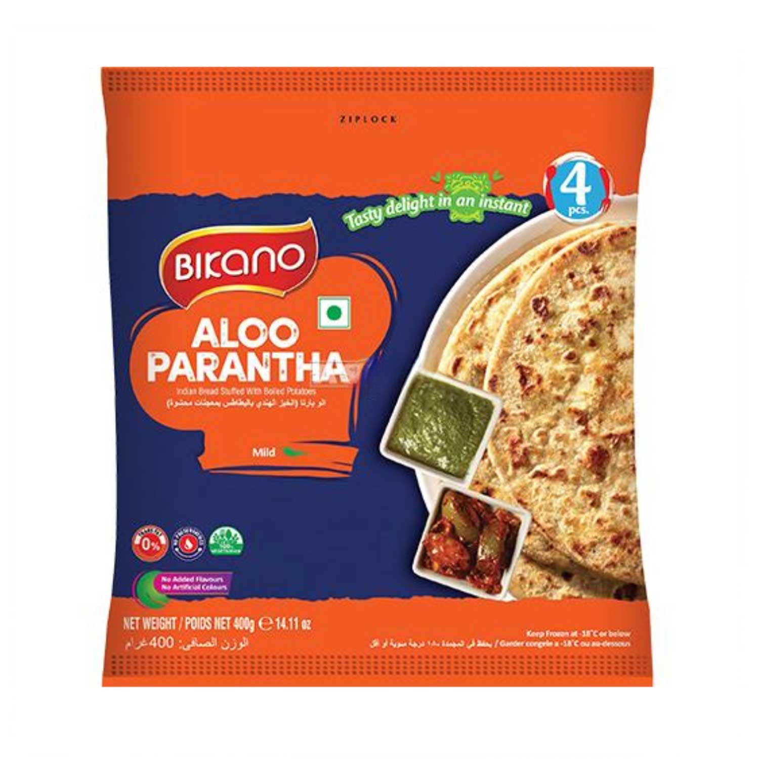 Bikano Aloo Paratha 400 GM